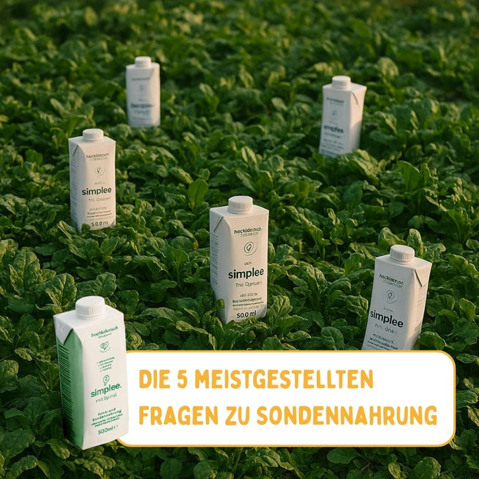 Die 5 meistgestellten Fragen zu Sondennahrung 