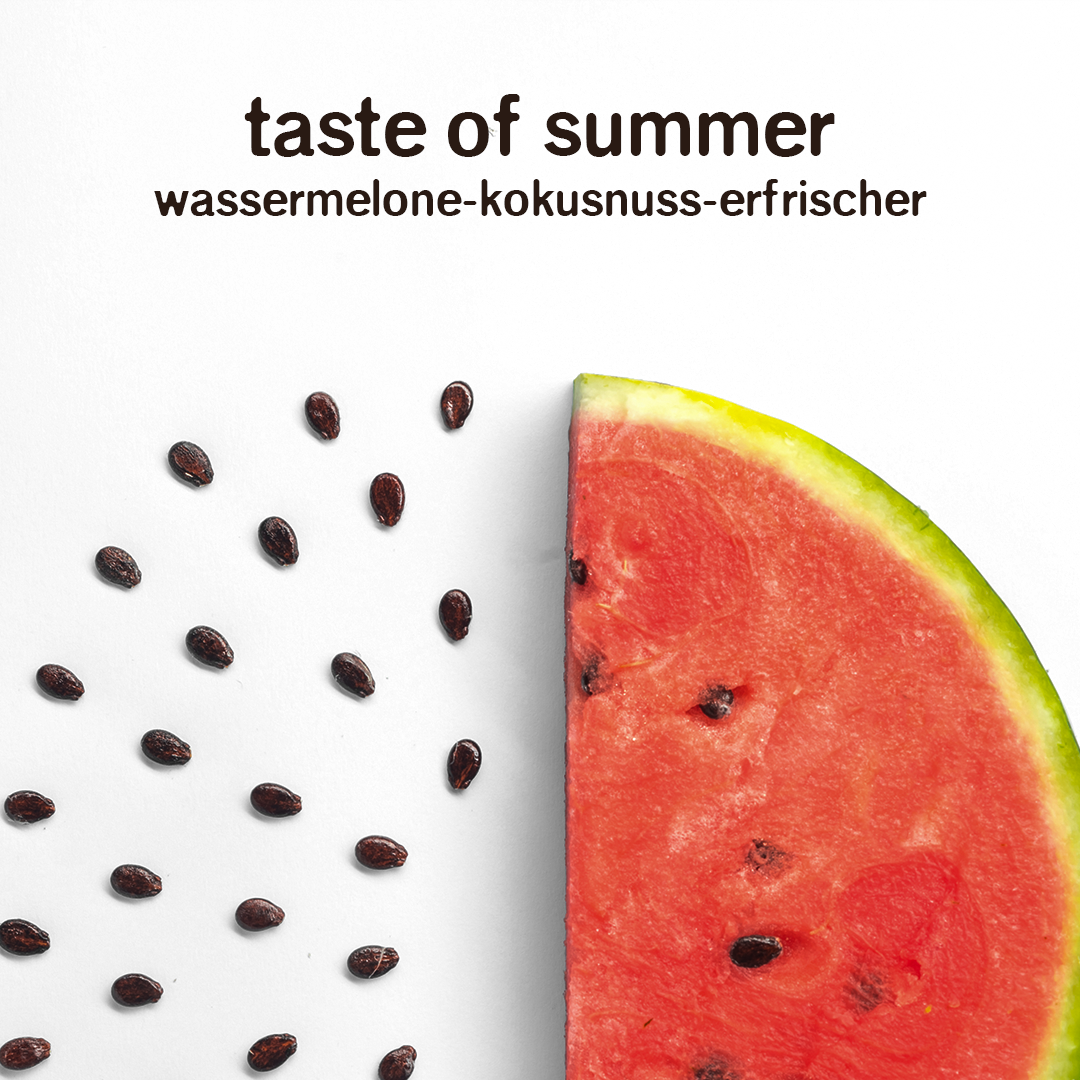 Sondennahrung Rezept "Taste of Summer" - Wassermelone-Kokusnuss-Erfrischer
