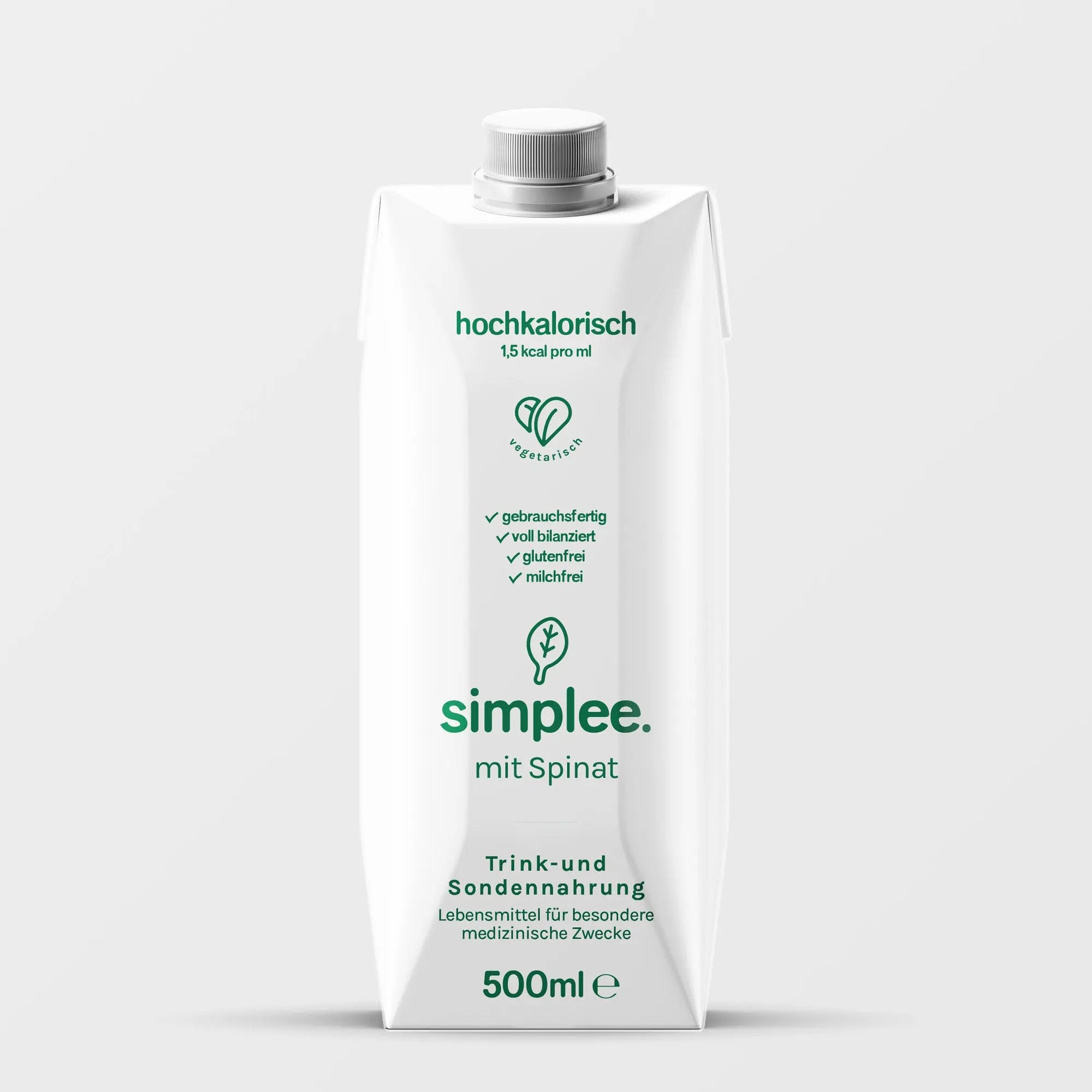 simplee. mit Spinat HK 1,5kcal/ml Sondennahrung frontal
