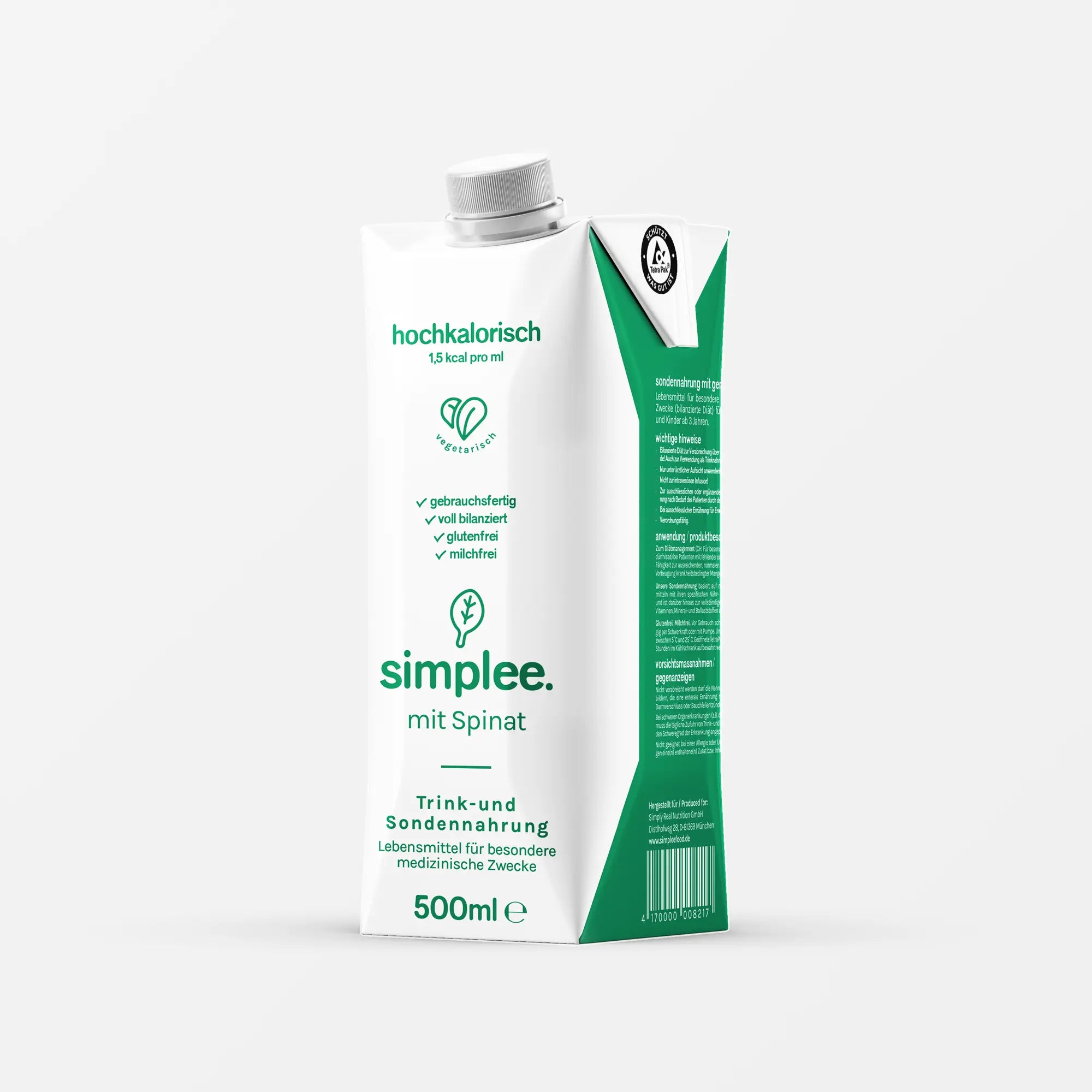 simplee. mit Spinat HK 1,5kcal/ml Sondennahrung