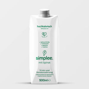 simplee. mit Spinat HK 1,5kcal/ml Sondennahrung frontal